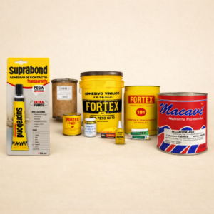 Adhesivos y protección de madera