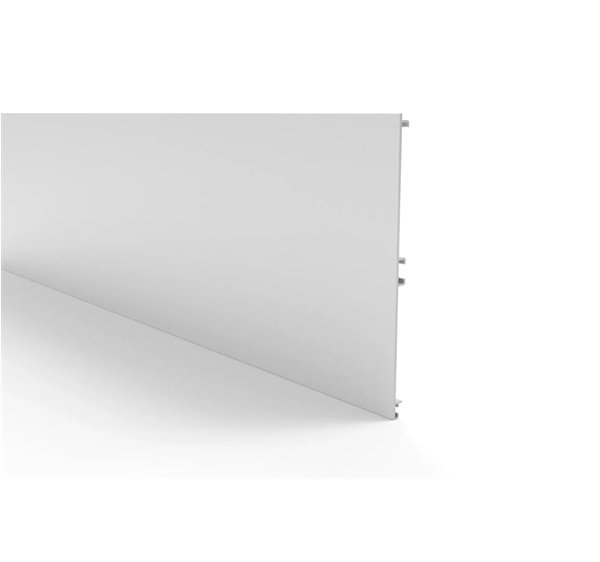 Zócalo de aluminio del grupo Euro tiras x 3mt de largo