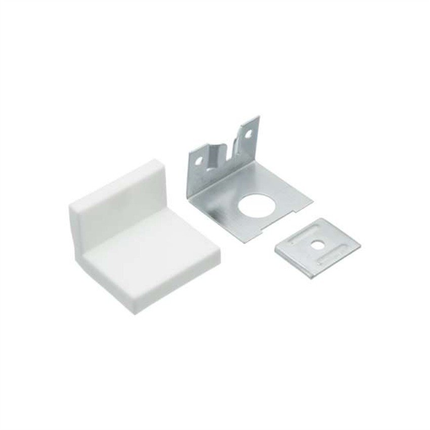 COLGADOR PARA ALACENA PLASTICO BLANCO BRONZEN